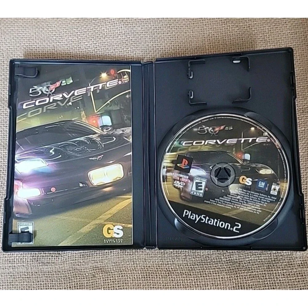 Corvette Sony PlayStation 2 PS2 CIB Complete Tested